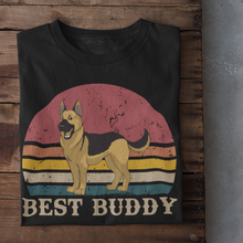 Laden Sie das Bild in den Galerie-Viewer, Best Buddy Schäferhund  - Damenshirt